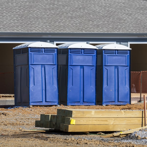 do you offer hand sanitizer dispensers inside the porta potties in Justiceburg TX